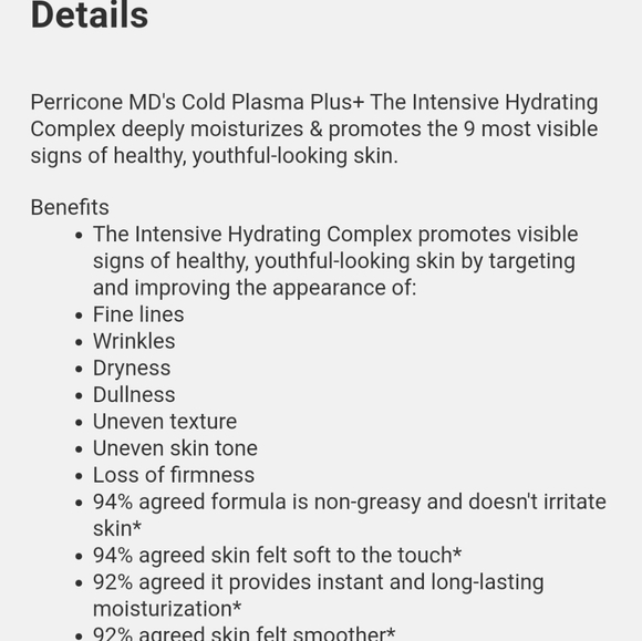 TRAVEL PERRICONE MD COLD PLASMA PLUS+ MOISTURIZER. - Picture 4 of 8